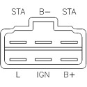 Jänniteen tasasuuntaja Kubota G4200H_1