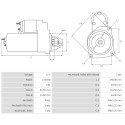 Käynnistysmoottori Fiat DUCATO 2.8-1